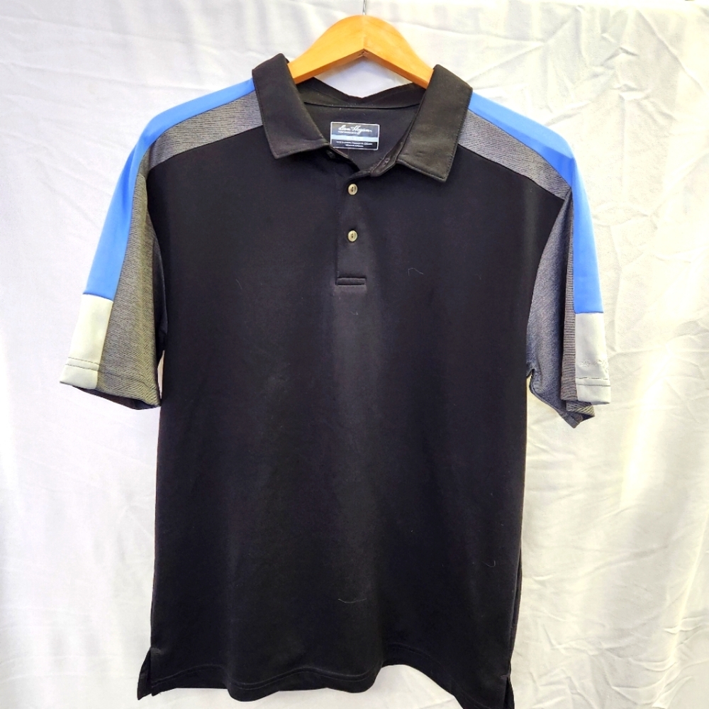 Mens Ben Hogan Caviar Short Sleeve Performance Polo MEDIUM